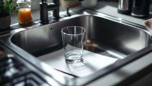Warum Sie vor dem Sommerurlaub unbedingt ein Glas und etwas Papier in die Spüle legen sollten